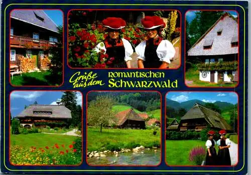 46972 - Deutschland - Schwarzwald , Mehrbildkarte - gelaufen 2017