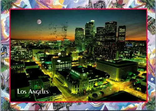 46976 - USA - Los Angeles , Panorama - gelaufen 2015