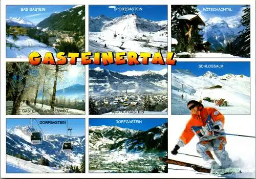 46986 - Salzburg - Gasteinertal , Bad Gastein , Gasteiner Archenweg , Dorfgastein , Kötschachtal  - gelaufen