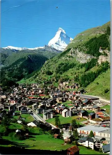 47005 - Schweiz - Zermatt , im Sommer - gelaufen