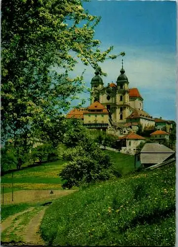 47049 - Niederösterreich - Sonntaggsberg , Wallfahrtskirche - gelaufen 1977