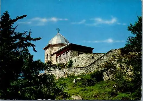 47050 - Niederösterreich - Semmering , Kirche am Sonnwendstein - gelaufen 1967