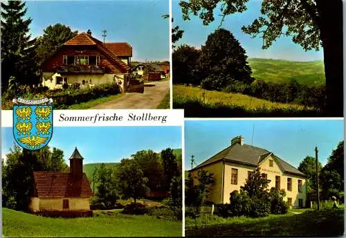47052 - Niederösterreich - Laaben , Stollberg , Volksschule , Mehrbildkarte - nicht gelaufen