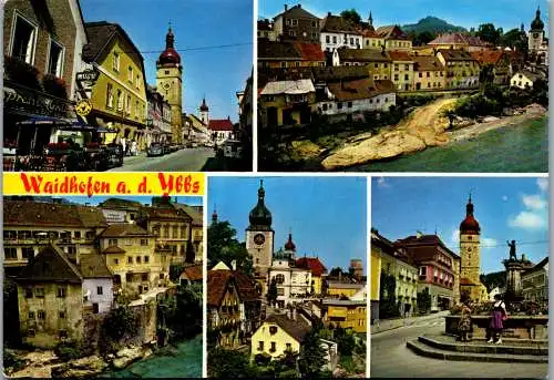 47059 - Niederösterreich - Waidhofen an der Ybbs , Mehrbildkarte - gelaufen 1981
