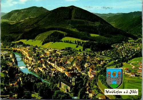 47061 - Niederösterreich - Waidhofen an der Ybbs , Panorama - gelaufen 1981