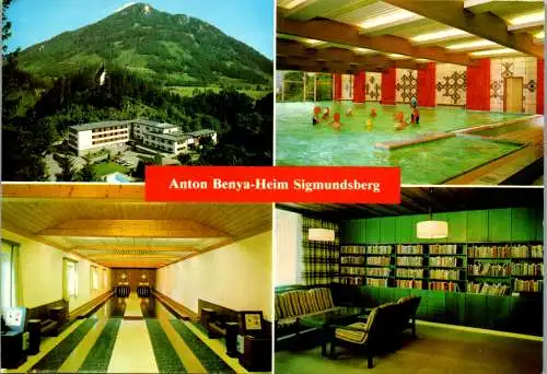 47071 - Steiermark - Mariazell , Sigmundsberg , Anton Benya Jugenderholungsheim der Gewerkschaft - gelaufen