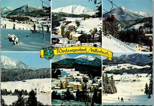 47081 - Niederösterreich - Mitterbach am Erlaufsee , Mehrbildkarte - gelaufen 1971