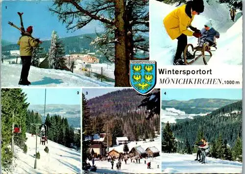 47088 - Niederösterreich - Mönichkirchen , Mehrbildkarte - gelaufen 1973