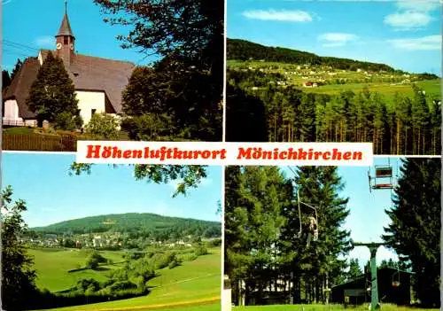 47089 - Niederösterreich - Mönichkirchen , am Wechsel , Mehrbildkarte - gelaufen 1978