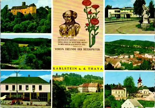 47101 - Niederösterreich - Karlstein an der Thaya , an der Thaya , Mehrbildkarte - nicht gelaufen