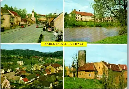 47102 - Niederösterreich - Karlstein an der Thaya , Mehrbildkarte - nicht gelaufen