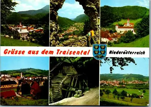47117 - Niederösterreich - Traisen , Traisental , Türnitz , Hohenberg , Lilienfeld , Mühle in Türnitz , Wilhelmsburg