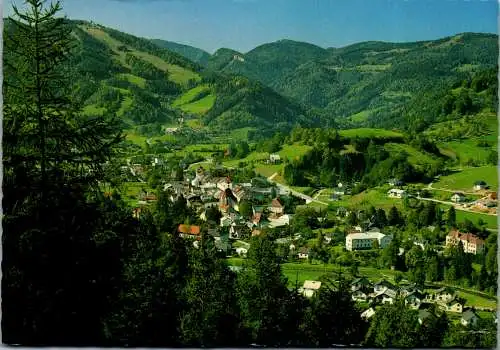 47131 - Niederösterreich - Türnitz , Blick zum Eibel - gelaufen 1984