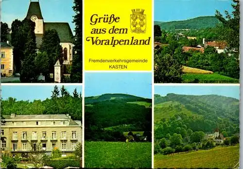 47133 - Niederösterreich - Kasten , Dörfl , Stössing , Fahrafeld , Mehrbildkarte - nicht gelaufen