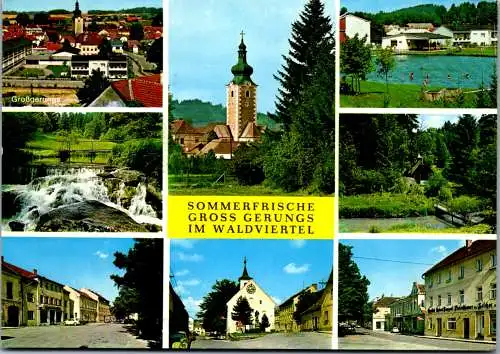 47149 - Niederösterreich - Gross Gerungs , Waldviertel , Mehrbildkarte - gelaufen 1984
