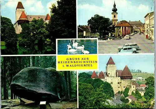 47150 - Niederösterreich - Heidenreichstein , Waldviertel , Mehrbildkarte - gelaufen 1980