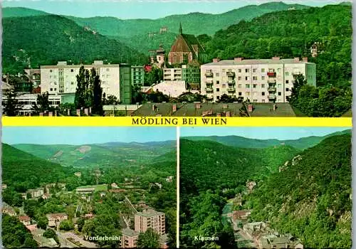 47175 - Niederösterreich - Mödling , Vorderbrühl , Klausen , Panorama , Mehrbildkarte  - nicht gelaufen