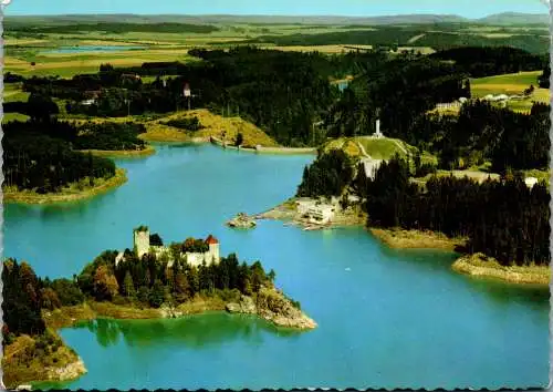 47186 - Niederösterreich - Ottenstein , Stausee Ottenstein mit Ruine Lichtenfels - nicht gelaufen