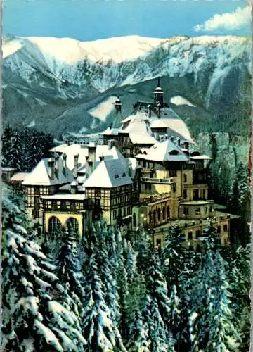 47251 - Niederösterreich - Semmering , Südbahnhotel gegen Rax - gelaufen 1968