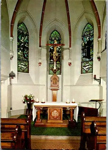 47258 - Niederösterreich - Semmering , Pfarrkirche Semmering , Inneres - gelaufen 1970