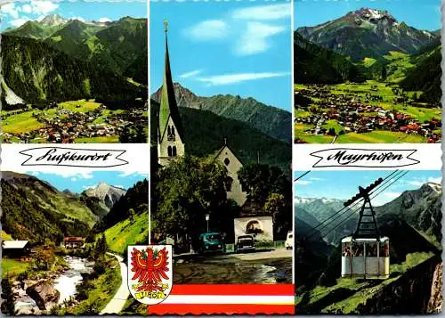 47268 - Tirol - Mayrhofen , Zillertal , Mehrbildkarte - gelaufen 1970