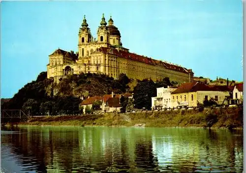 47283 - Niederösterreich - Melk , Stift Melk a. d. Donau , Wachau - gelaufen 1986