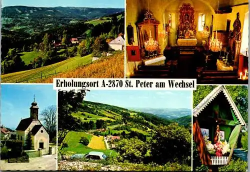 47291 - Niederösterreich - St. Peter am Wechsel , Mehrbildkarte - nicht gelaufen