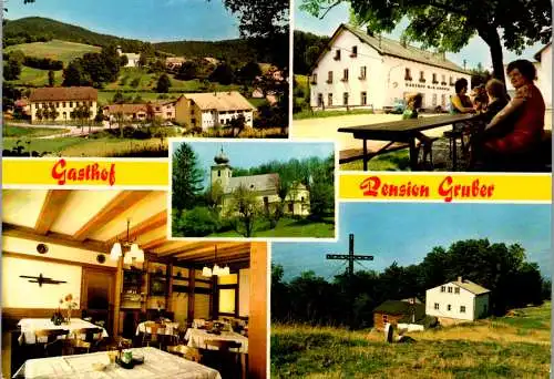 47295 - Niederösterreich - St. Corona am Schöpfl , Gasthof Gruber , Mehrbildkarte - gelaufen 1983
