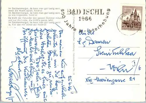 47305 - Oberösterreich - Bad Ischl , Mehrbildkarte - gelaufen 1966