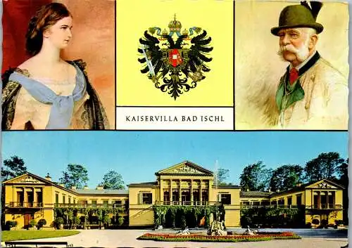 47331 - Oberösterreich - Bad Ischl , Kaiservilla , Kaiser Franz Josef I , Kaiserin Elisabeth - nicht gelaufen