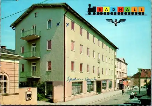 47346 - Oberösterreich - Bad Hall , Kurheim der Eisenbahn - gelaufen 1975