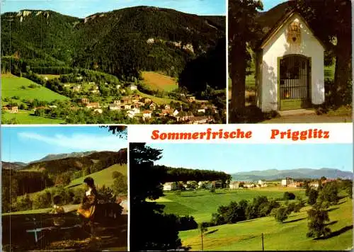 47364 - Niederösterreich - Prigglitz , bei Gloggnitz , Mehrbildkarte - nicht gelaufen