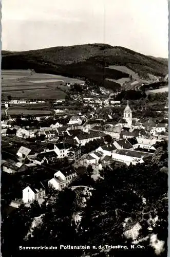 47380 - Niederösterreich - Pottenstein , a. d. Triesting , Pamorama - nicht gelaufen 1956