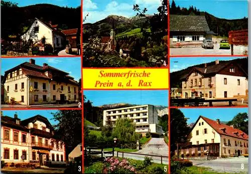 47385 - Niederösterreich - Prein a. d. Rax , Griesleitenhof , Gasthof Unterer Eggl , Hotel Kaiserhof , Gasthof Hoffmann