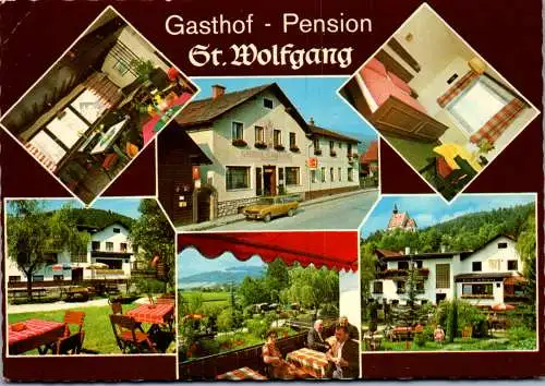 47389 - Niederösterreich - Kirchberg am Wechsel , Gasthof Pension St. Wolfgang , Johann und Marianne Kernbeis