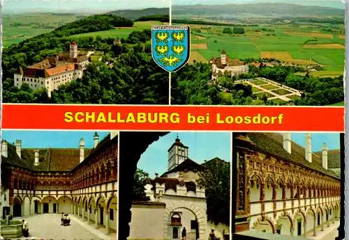 47390 - Niederösterreich - Loosdorf , Schollach , Schallaburg bei Loosdorf , Schloß - gelaufen 1981