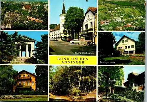 47404 - Niederösterreich - Anninger , Mödling , Richardhof , Anningerhaus , Kiental , Gumpoldskirchen - nicht gel