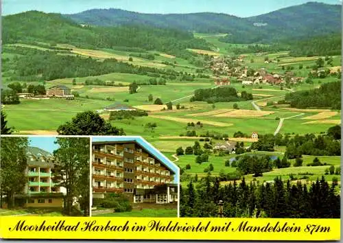 47418 - Niederösterreich - Moorbad Harbach , Waldviertel , Mandelstein  - gelaufen
