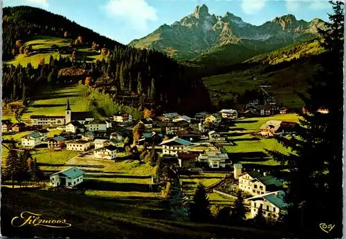 47423 - Salzburg - Filzmoos , mit Bischofsmütze , Panorama - gelaufen