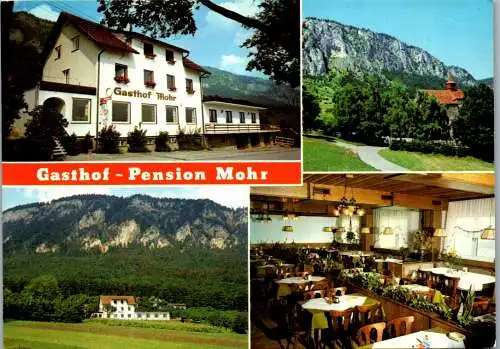 47434 - Niederösterreich - Zweiersdorf , a. d. Hohen Wand , Gasthof Pension Mohr - gelaufen 1983