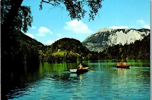 47453 - Tirol - Ötztal , Piburgersee mit Seebichlhof - gelaufen 1992