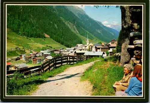 47470 - Tirol - Ischgl , Paznauntal , Panorama - gelaufen 1988