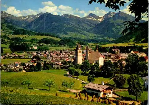 47488 - Tirol - Kitzbühel , Blick gegen Kitzbüheler Alpen - gelaufen 1963