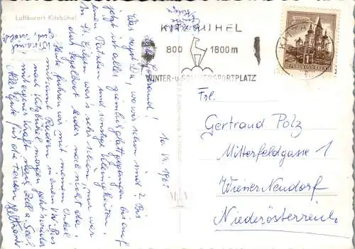 47489 - Tirol - Kitzbühel , Mehrbildkarte - gelaufen 1961