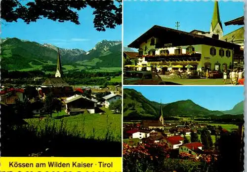 47517 - Tirol - Kössen , am Wilden Kaiser , Mehrbildkarte - gelaufen