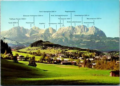 47527 - Tirol - Kitzbühel , gegen Wilden Kaiser - nicht gelaufen