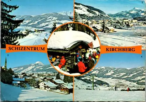 47558 - Tirol - Kirchberg , Mehrbildkarte - gelaufen 1981