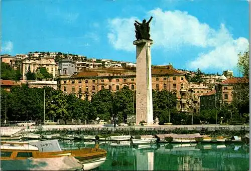 47605 - Kroatien - Rijeka , Panorama - gelaufen 1982