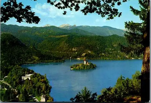 47632 - Slowenien - Bled , Panorama - gelaufen