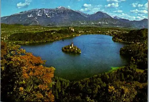 47633 - Slowenien - Bled , Blejsko jezero - gelaufen 1983